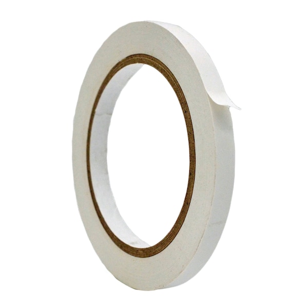 Wod Tape Floor Marking Tape, PVC, White, 3/8 inch (9mm) W., 6 mil Thickness, 128 PK - WOD VTC606-00375-128-60-WHI