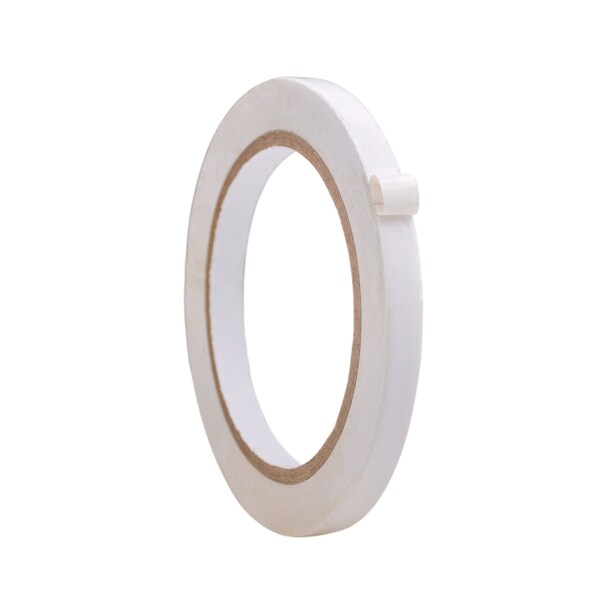 Wod Tape Floor Marking Tape, PVC, White, 3/8 inch (9mm) W., 6 mil Thickness, 128 PK - WOD VTC366-00375-128-36-WHI