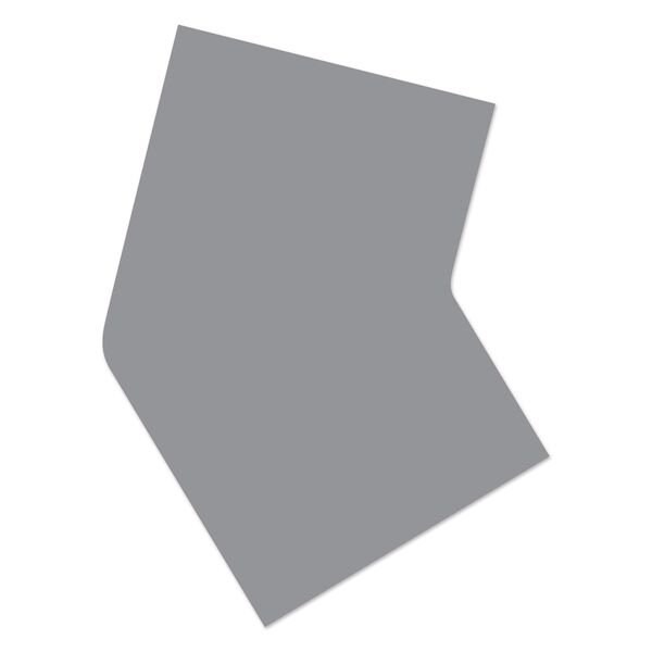 Ergomat DuraStripe Xtreme 3in 45 degrees Angle Corners Grey, 50PK - DSX-C3-45ANGLE-GY-KIT