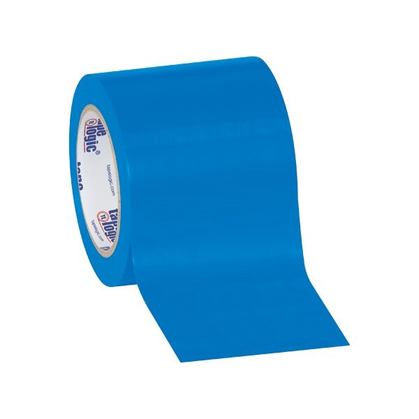 Tape Logic 4'' x 36 yds. Blue Tape Logic Solid Vinyl Safety Tape, 12PK - BUY00024511