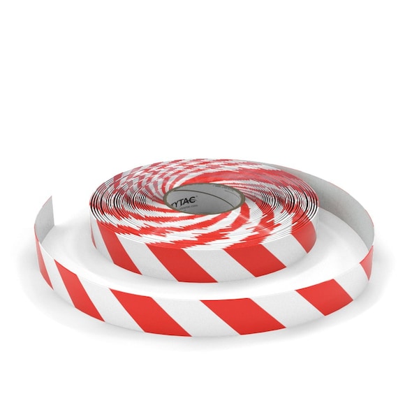 Safetytac Flexible PVC, 1 in W., 100 ft L., Peak: 17 mil / Edge: 5 mil Thickness - SLH171