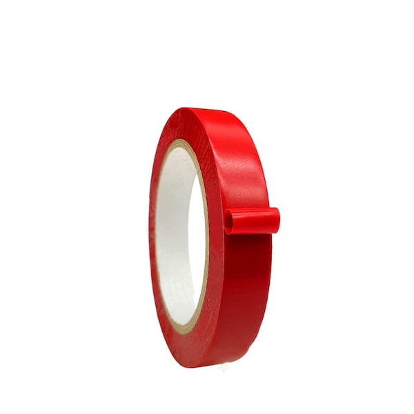 Wod Tape PVC, Red, 1 inch (24mm) W., 6 mil Thickness, 48 PK - WOD VTC366-01000-48-36-RED
