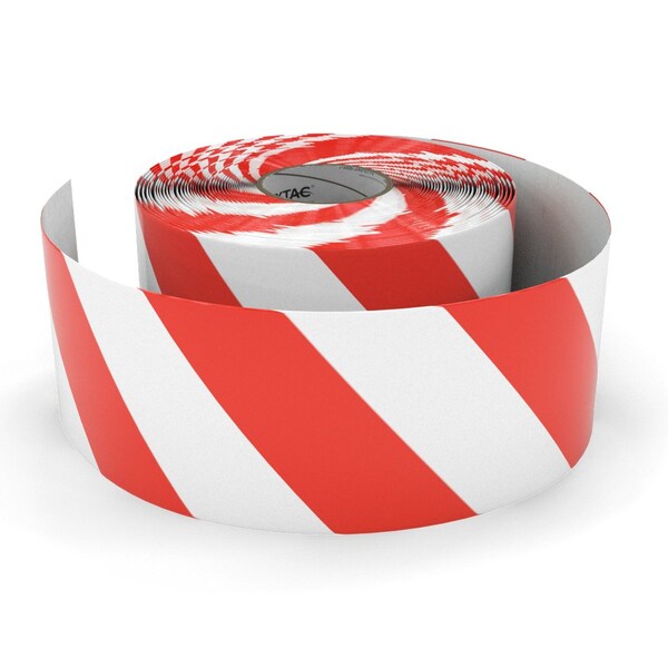 Safetytac Flexible PVC, 4 in W., 100 ft L., Peak: 17 mil / Edge: 5 mil Thickness - SLH471