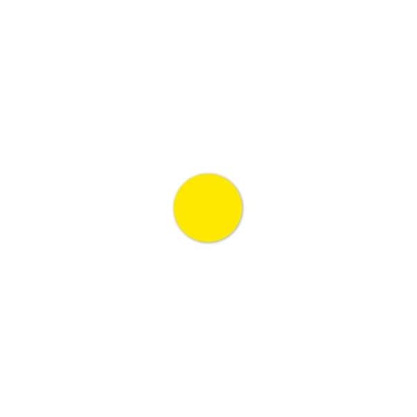 Ergomat 24in Mean Lean Diameter Pux Yellow, 2PK - DSMLP-24-Y-KIT