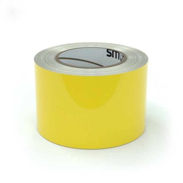 Smart Stripe Carpet Tape, Vinyl film, 3 in W., 75 ft L., 4 mil Thickness - SCT301
