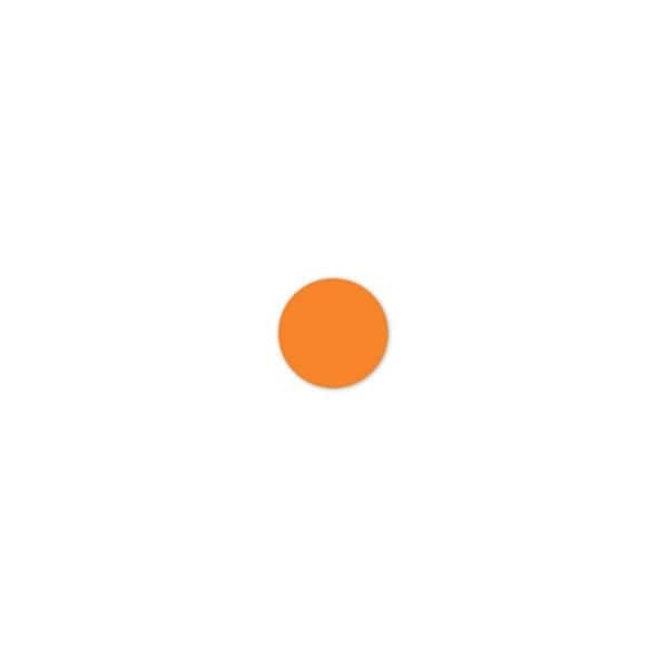 Ergomat Xtreme 16in Diameter Pux Orange, 6PK - DSXP-16-O-KIT