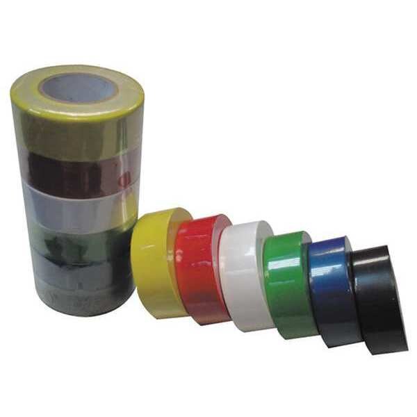 Zoro Select Marking Tape, Roll, 1In W, 66 ft. L, PK6 - 6FXV9