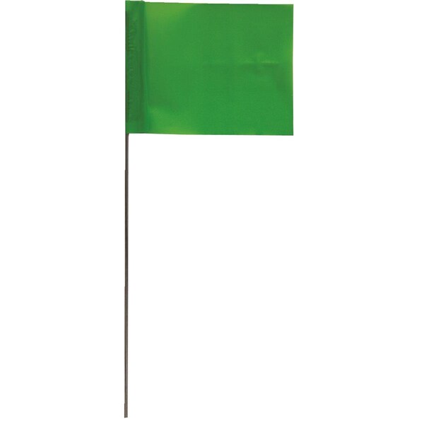 Blackburn Flag Blackburn High-Vis Vinyl Marking Flag with30"-36" Wire Staff - 230WF FLO LIM