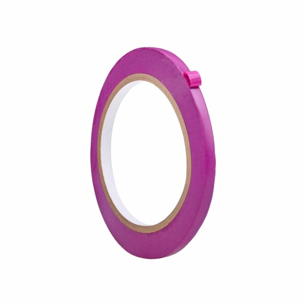 Wod Tape PVC, Purple, 1/4 inch (6mm) W., 6 mil Thickness, 192 PK - WOD VTC366-00250-192-36-PUR