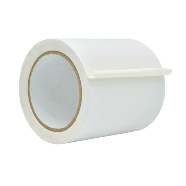 Wod Tape Floor Marking Tape, PVC, White, 49 inch (1250mm) LOG W., 6 mil Thickness - WOD VTC606-49000-LOG-60-WHI