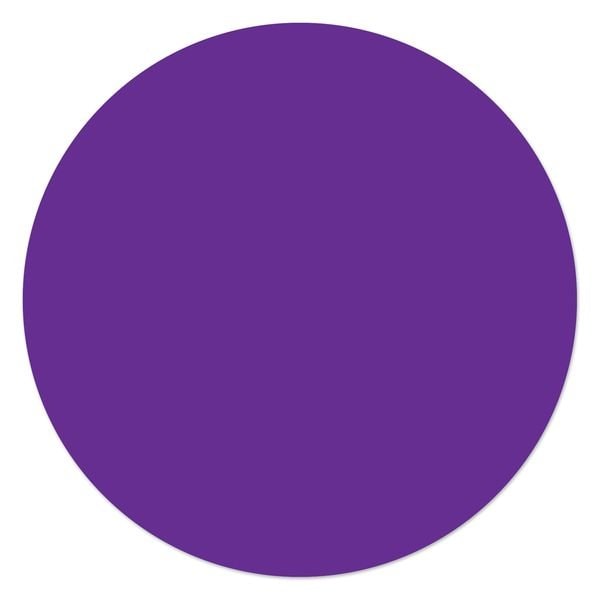 Ergomat Xtreme 17in Diameter Pux Purple, 5PK - DSXP-17-P-KIT
