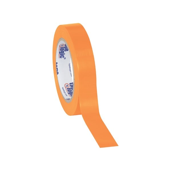 Tape Logic 1'' x 36 yds. Orange Tape Logic Solid Vinyl Safety Tape, 3PK - T91363PKO