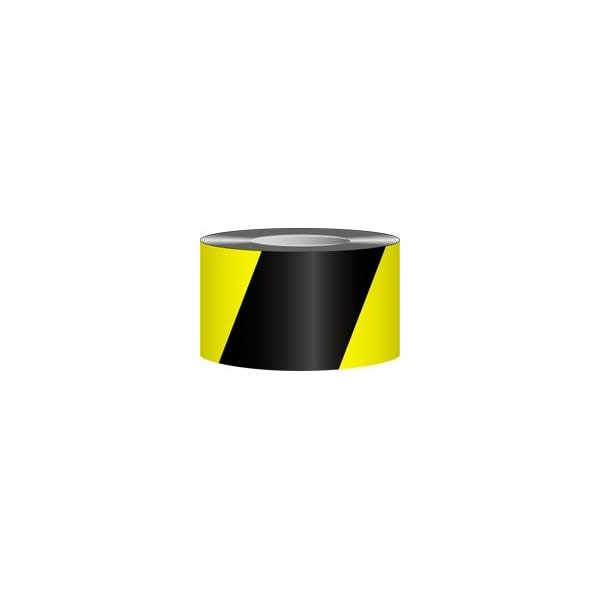 Accuform TAPE MARKING TAPE 3 in x 54FT COLOR PTM734BKYL - PTM734BKYL