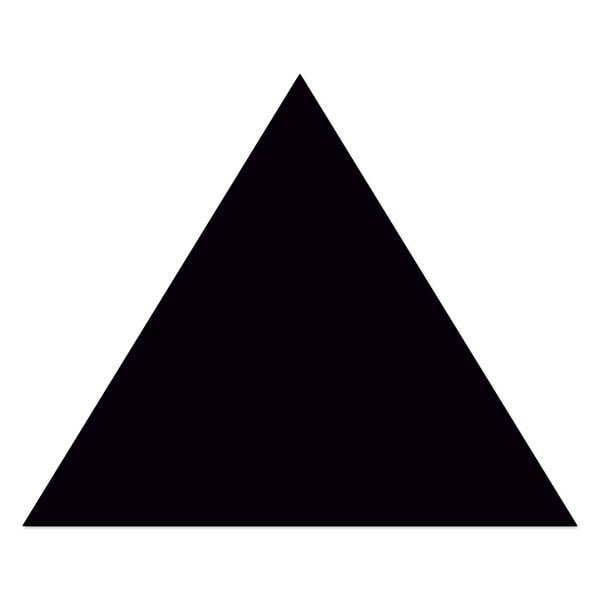 Ergomat 7in Mean Lean Arrow Head DuraStripe Black, 50PK - DSML-ARROWHEAD-7-BK-KIT