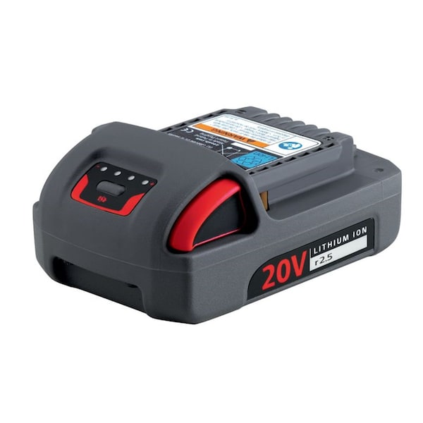 Ingersoll-Rand 20V IQv20 Series r2.5 Li-on Battery - IRTBL2012