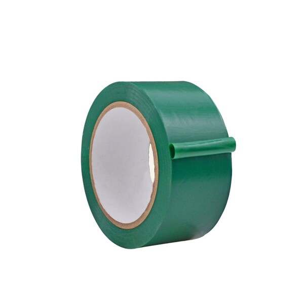 Wod Tape PVC, Emerald Green, 2 inch (48mm) W., 6 mil Thickness, 24 PK - WOD VTC366-02000-24-36-EMG