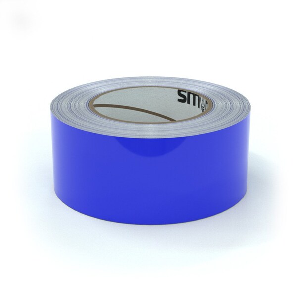 Smart Stripe Carpet Tape, Vinyl film, 2 in W., 75 ft L., 4 mil Thickness - SCT207