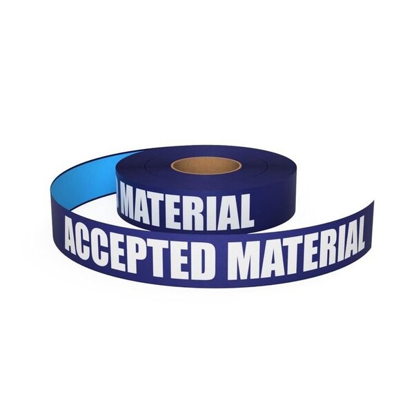Ergomat Durastripe In-Line Printing 2in x 50ft Blue - ACCEPTED MATERIAL - DSIL250-B-ACCEPTED MATERIAL