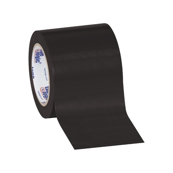 Tape Logic 4'' x 36 yds. Black Tape Logic Solid Vinyl Safety Tape, 12PK - BUY00024510