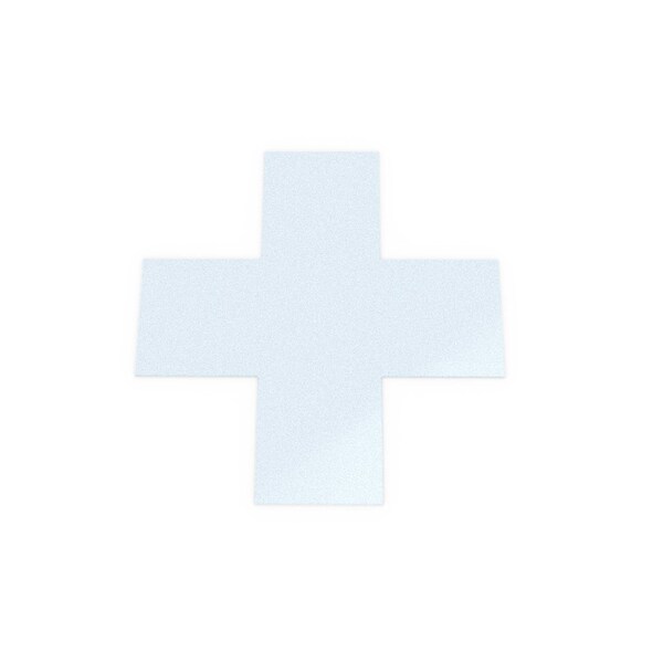 Smart Stripe Smart StripeXs, Vinyl film, 2 in W., 2 in L., 4 mil Thickness, 200 PK - SSXQ202