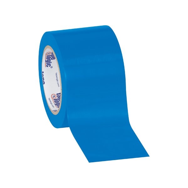 Tape Logic 3'' x 36 yds. Blue Tape Logic Solid Vinyl Safety Tape, 16PK - BUY00021671