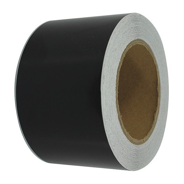 Visual Workplace Floor Marking Tape Indust, 3"x100', Black - 25-500-3100-603