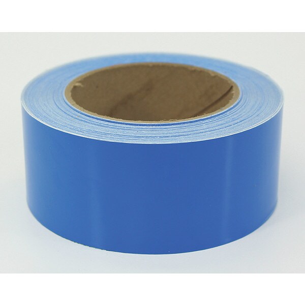 Visual Workplace Floor Marking Tape Indust, 2"x100', Blue - 25-500-2100-634
