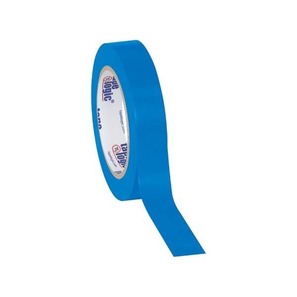 Tape Logic 1'' x 36 yds. Blue Tape Logic Solid Vinyl Safety Tape, 48PK - BUY00013716