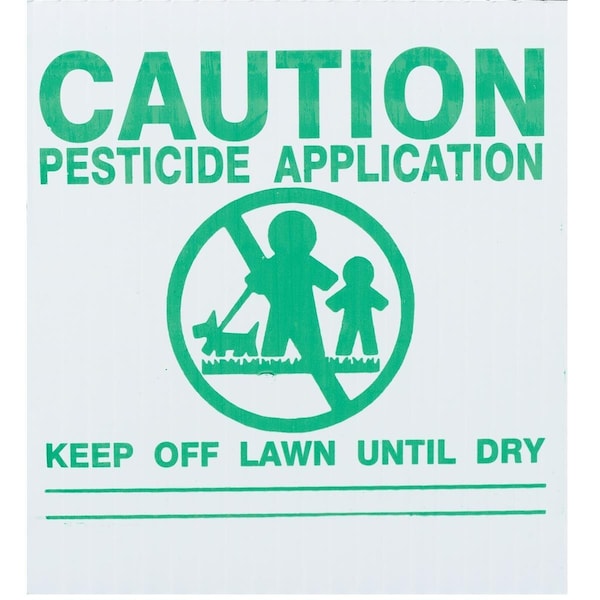 Gemplers GEMPLER'S Maine Lawn Pesticide Application Signs - P55RU25 W/GR