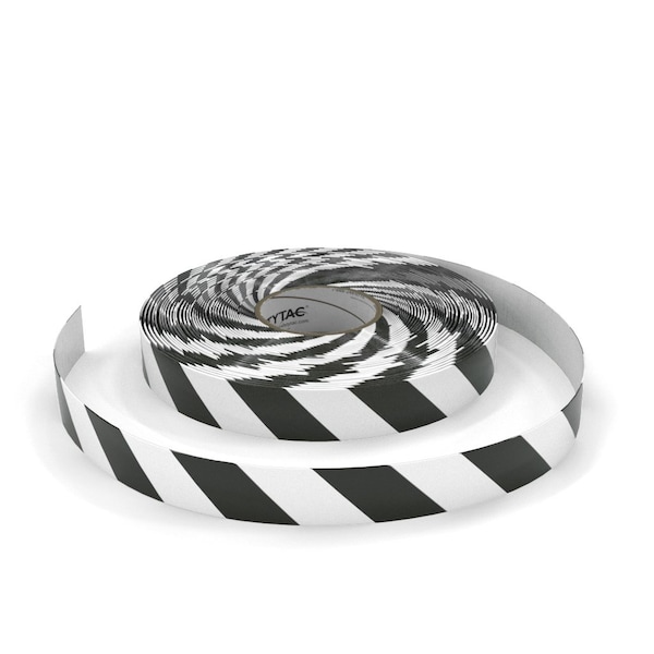 Safetytac Flexible PVC, 1 in W., 100 ft L., Peak: 17 mil / Edge: 5 mil Thickness - SLH172