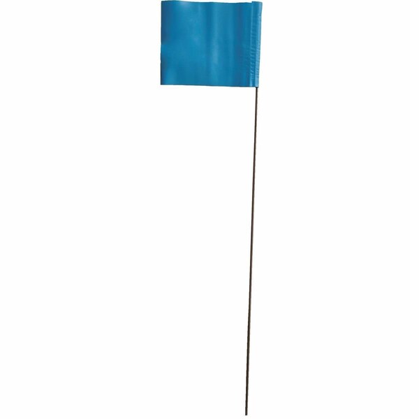 Blackburn Flag Blackburn High-Vis Vinyl Marking Flag with15"-21" Wire Staff - 455WF FLO ORANGE