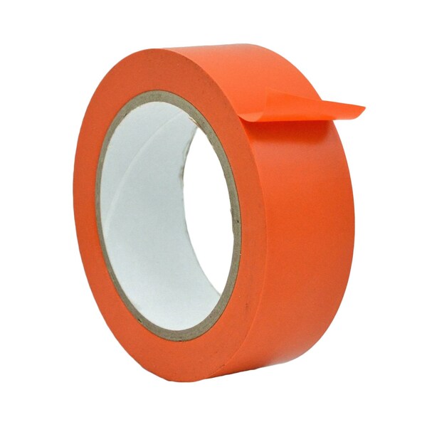 Wod Tape PVC, Orange, 1.5 inch (36mm) W., 6 mil Thickness, 32 PK - WOD VTC606-01500-32-60-ORA