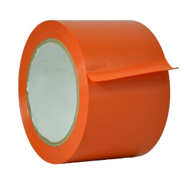 Wod Tape PVC, Red, 3 inch (72mm) W., 6 mil Thickness, 16 PK - WOD VTC366P-03000-16-36-RED