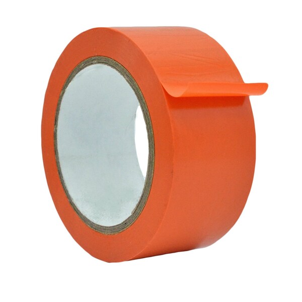 Wod Tape PVC, Orange, 2 inch (48mm) W., 5 mil Thickness, 24 PK - WOD VTC605-02000-24-60-ORA