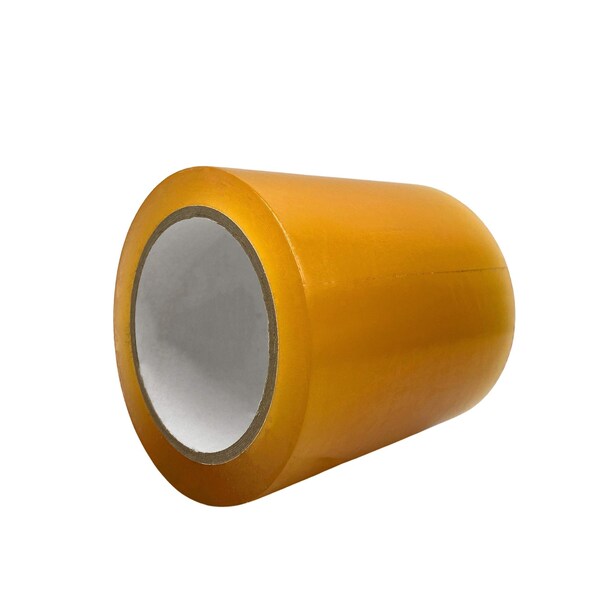 Wod Tape PVC, Clear, 5 inch (120mm) W., 6 mil Thickness, 8 PK - WOD VTC366-05000-8-36-CLE