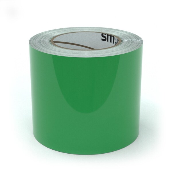 Smart Stripe Carpet Tape, Vinyl film, 4 in W., 75 ft L., 4 mil Thickness - SCT405