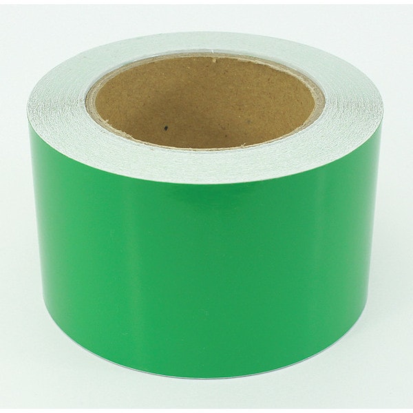 Visual Workplace Floor Marking Tape Indust, 3"x100', Green - 25-500-3100-614