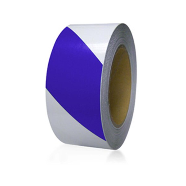 Diy Industries Floormark - Blue And White Stripe 2 In. X 100 Ft. - 25-600-2100-674