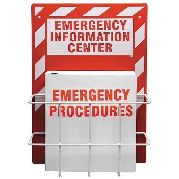 Brady Emergency Information Center, Emergency Information Center Board/Emergency Procedures Binder - IC326E
