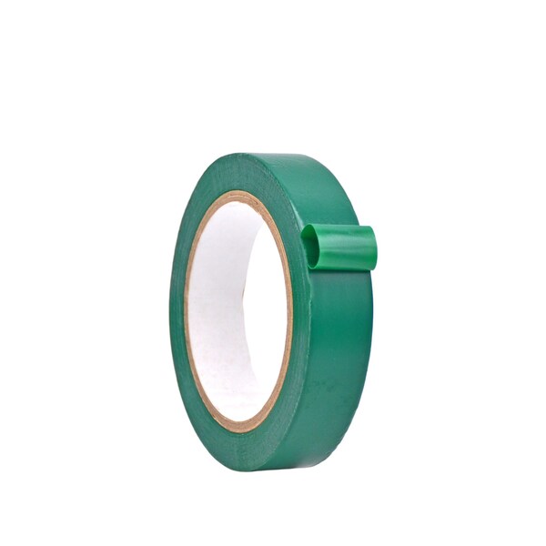 Wod Tape PVC, Emerald Green, 1 inch (24mm) W., 6 mil Thickness, 48 PK - WOD VTC366-01000-48-36-EMG