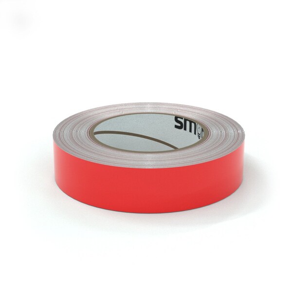 Smart Stripe Carpet Tape, Vinyl film, 1 in W., 75 ft L., 4 mil Thickness - SCT104