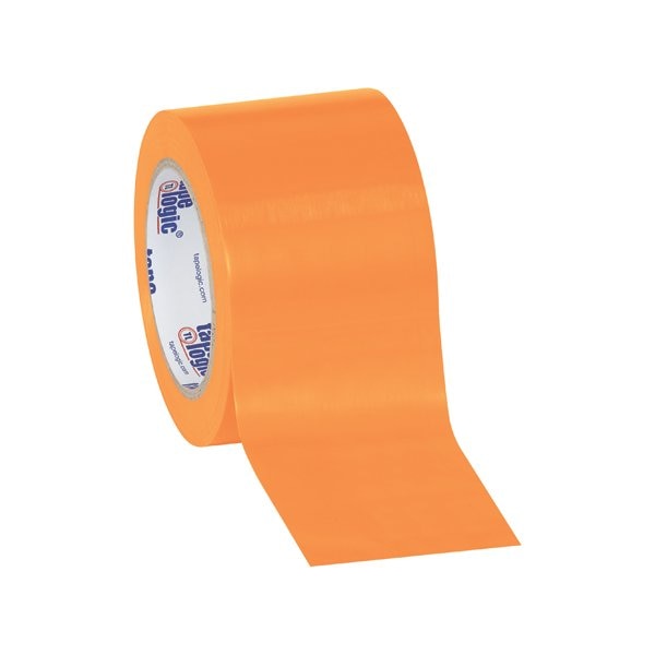 Tape Logic 3'' x 36 yds. Orange Tape Logic Solid Vinyl Safety Tape, 3PK - T93363PKO