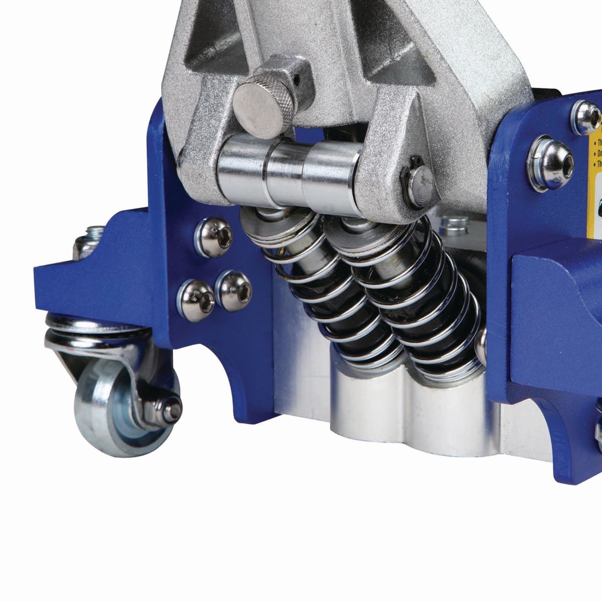 Gato de piso de carreras de aluminio de perfil bajo de 1.5 toneladas Pittsburgh Automotive con BOMBA RÁPIDA - 64545