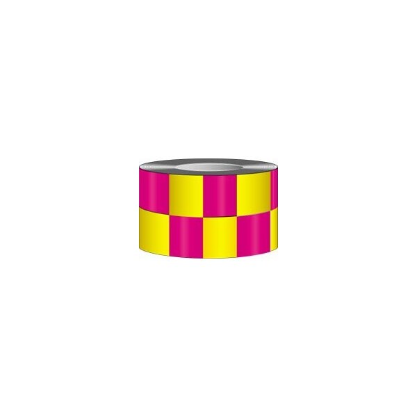 Accuform MARKING TAPE CHECKERBOARD PATTERN 3 in PTM784MGYL - PTM784MGYL