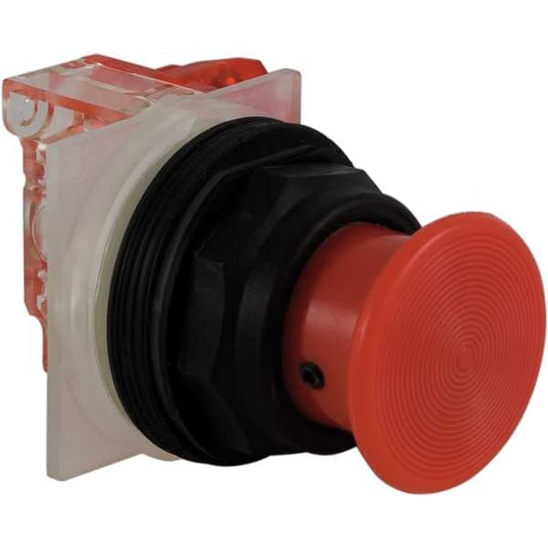 Botón pulsador no iluminado Schneider Electric, 30 mm, 1NC, Rojo - 9001SKR24RH6
