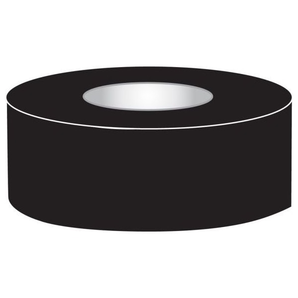 Accuform TAPE DURABLE MARKING TAPE 3 in x 100FT PTE103BK - PTE103BK
