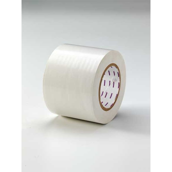 Zoro Select Floor Marking Tape, vinyl, No Legend, White, 4 in W., 5 mil Thickness - 8VUJ6