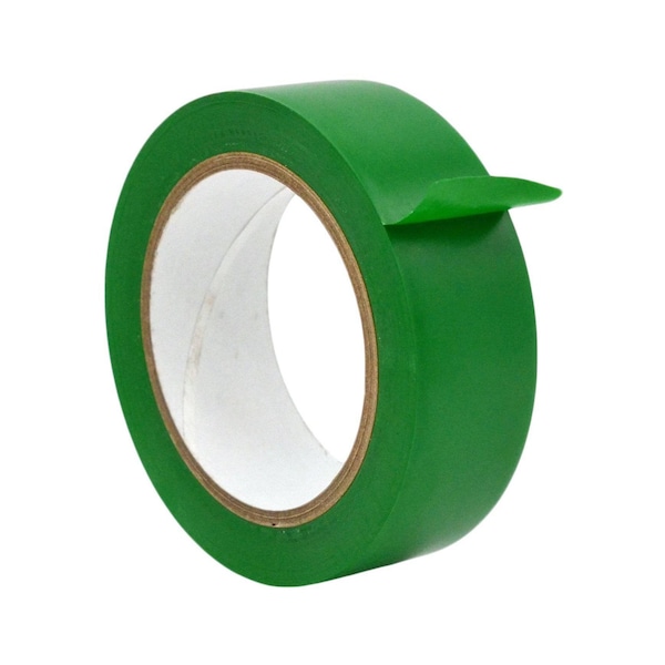 Wod Tape PVC, Kelly Green, 1.5 inch (36mm) W., 5 mil Thickness, 32 PK - WOD VTC605-01500-32-60-KGR