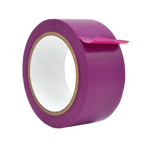 Wod Tape PVC, Purple, 2 inch (48mm) W., 5 mil Thickness, 24 PK - WOD VTC605-02000-24-60-PUR