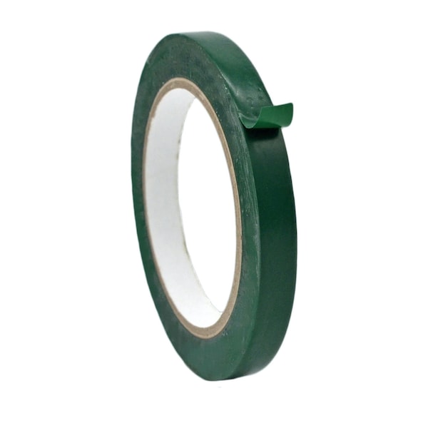 Wod Tape PVC, Emerald Green, 1/2 inch (12mm) W., 5 mil Thickness, 96 PK - WOD VTC605-00500-96-60-EGR